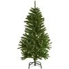 Kalėdų eglutė su šarnyrinėmis šakomis/LED/žaisliukais, 120cm