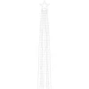 Kalėdų eglutės girlianda, 320 mėlynų LED lempučių, 375cm