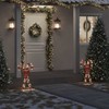 Kalėdų puošmena Candy Cane 50 LED šiltai balta