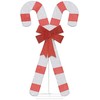 Kalėdų puošmena Candy Cane 50 LED šiltai balta