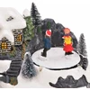 Mini Kalėdų kaimelis 16 x 11,5 x 13 cm Plastmasė Įvairiaspalvis