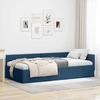Lova Kampinė lovos konstrukcija Mėlyna 90 cm x 190 cm audinys