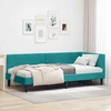 Lova Kampinė lovos konstrukcija Turkio 80 cm x 200 cm Aksomas