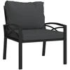Kampinė sodo sofa iš palečių su pagalvėlėmis, impregnuota eglė