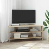 TV staliukas KampinėTVspintelė 102x40,5x45cm Sonoma ąžuolas Apdirbta mediena