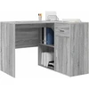 Kampinis rašomasis stalas Pilkas Sonoma 102 x 88 x 75 cm