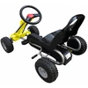 Kartingas, minamas pedalais, geltonas