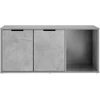 Katės narvo baldai Betono pilka 100 x 49 x 45 cm