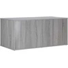 Katės narvo baldai Pilka Sonoma 100 x 49 x 45 cm