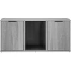 Katės narvo baldai Pilka Sonoma 100 x 49 x 45 cm