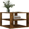 Kavos staliukas, dūminio ąžuolo, 59,5x59,5x40cm, mediena