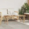 Kavos staliukas Ruda 110 x 50 x 43 cm bambukas