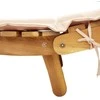 Kavos staliukas Ruda ir juoda 90 x 45 x 43 cm poliratanas