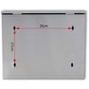 Kėdė 4 pcs Ruda 56 x 55 x 90.5 cm Kieto teka medžio
