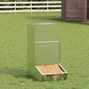Kiaulių šėrykla Sidabro 55 x 38 x 76 cm Cinkuota plienas