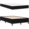 Kiemas lova Juoda 120 x 190 cm audinys