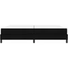 Kiemas lova Juoda 200 x 200 cm audinys