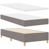 Kiemas lova su galvūgalio Tortora 80 x 200 cm audinys
