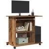 Kompiuterio stalas Senas medis 80x50x75 cm Engineered Wood