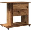 Kompiuterio stalas Senas medis 80x50x75 cm Engineered Wood