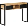 konsolinis stalas 100x35x75 cm Tvirtas neapdorotas medis Mango