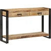 Konsolinis stalas Ruda 120 x 33 x 75 cm Kietas mango medis