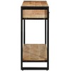 Konsolinis stalas Ruda 120 x 33 x 75 cm mango medienos masyvas