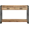 Konsolinis stalas Ruda 120 x 33 x 75 cm mango medienos masyvas