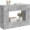 Konsolinis stalas Betono Pilka 101 x 29 x 74 cm