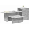 Konsolinis stalas Betono pilka 91,5 x 35 x 38,5 cm