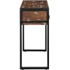 konsolinis stalas daugiaspalvis 100x35x75 cm