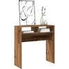 konsolinis stalas Old Wood 78x30x80 cm Engineered Wood