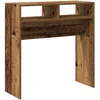 konsolinis stalas Old Wood 78x30x80 cm Engineered Wood