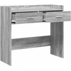 Konsolinis stalas Pilka Sonoma 90 x 35 x 80 cm Apdirbta mediena