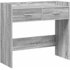 Konsolinis stalas Pilka Sonoma 90 x 35 x 80 cm Apdirbta mediena