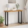 Konsolinis stalas Ruda 100 x 35 x 75 cm Kieto teka medžio