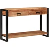 Konsolinis stalas Ruda 120 x 33 x 75 cm Kietos akacijos mediena