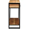 Konsolinis stalas Ruda 120 x 33 x 75 cm Kietos akacijos mediena