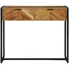 Konsolinis stalas Ruda 90 x 35 x 75 cm Kietos akacijos mediena