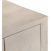 Konsolinis staliukas, baltas, 110x35x75cm, mango masyvas