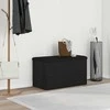 Laikymo suolas Juodas ąžuolas 82 x 42 x 45 cm Apdirbta mediena