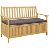 Laikymo suolas 2 -Seater 120 x 63 x 84 cm Stačiakampio