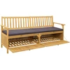 Laikymo suolas 2 -Seater 170 x 63 x 84 cm Stačiakampio
