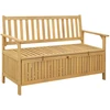 Laikymo suolas 2 -Seater 120 x 63 x 84 cm Solu Acacija