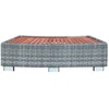 Laiptelis Spa baseinui, 92x45x25cm, poliratanas
