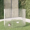 Aptvaras gyvūnams, 8 segmentai, 54x100cm, galvanizuota geležis