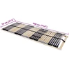 Lova Lamelinis lovos pagrindas Ruda 70 x 190 cm Kietas bukas medis