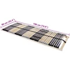 Lova Lamelinis lovos pagrindas Ruda 90 x 190 cm Kietas bukas medis