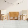 Lauko baldų komplektas Sodo Bistro Rinkinys 3 pcs Ruda Kietos akacijos mediena