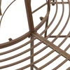 Lauko baldų komplektas Medžio suolelis 8-Vietų skaičius Ø 160 x 89 cm Plienas